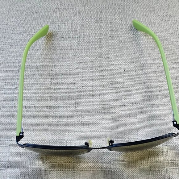 Vogue Men Eyeglasses/Sunglasses Frame Black/Green Tone VO4003 54[]18 140 Half Ri - Picture 12 of 12